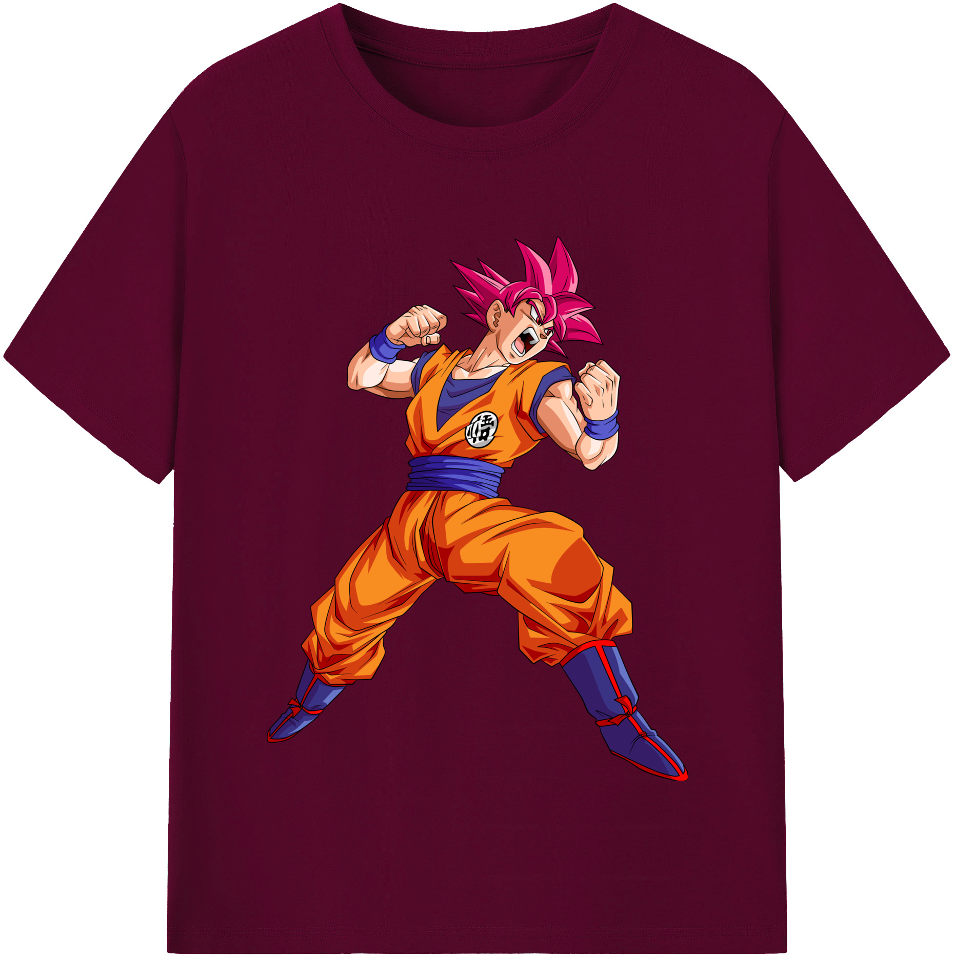 （画像用） ドラゴンボール 孫悟空（そん ごくう）Son Goku カカロット DRAGON BALL Kakarotto レディースカジュアルプリントTシャツ（綿100％）
